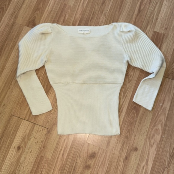 Mara Hoffman Helena Ribbed Sweater Size Medium - Picture 3 of 8